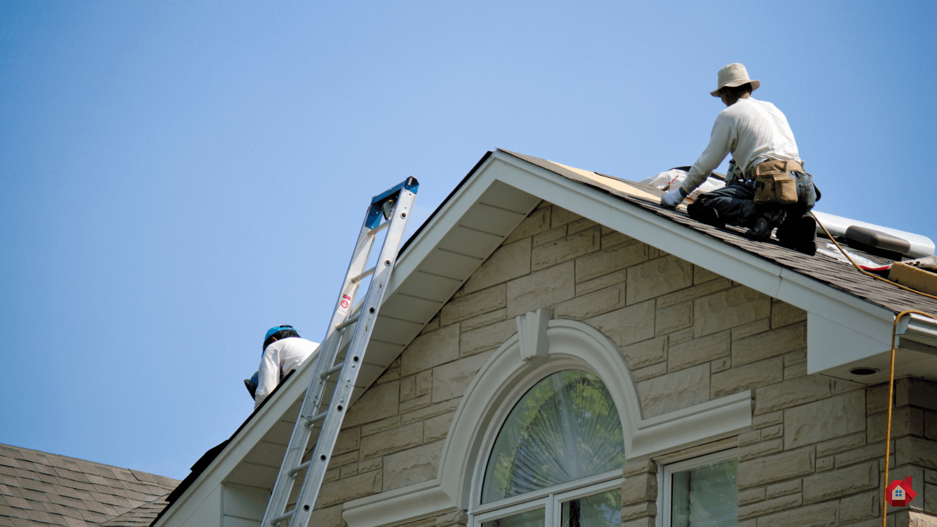 Two contractors to re-roof