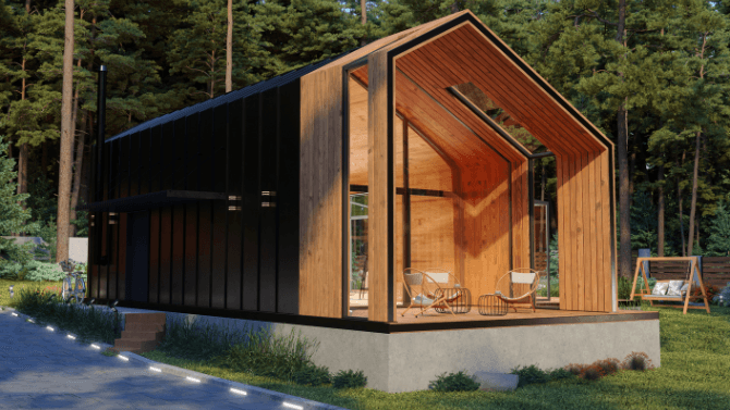 Modern tiny houses