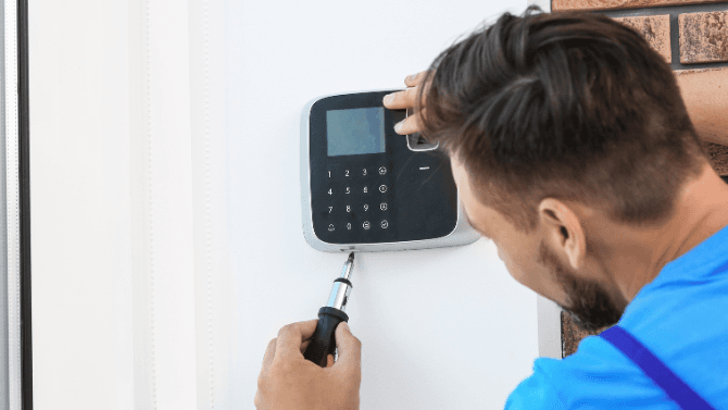 alarm system installation