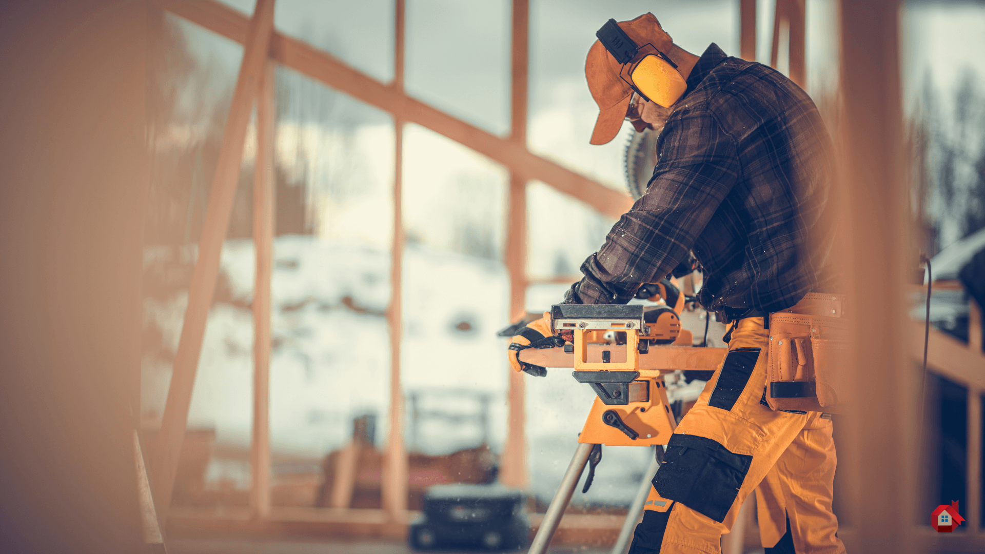 Contractor who cuts wood for house framing&nbsp;