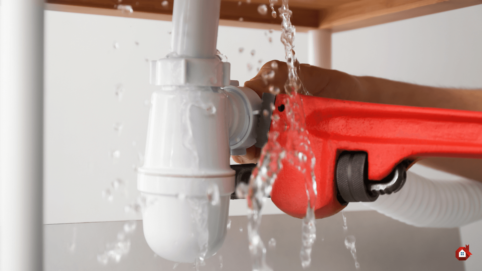 Collapsed Pipes under the sink&nbsp;