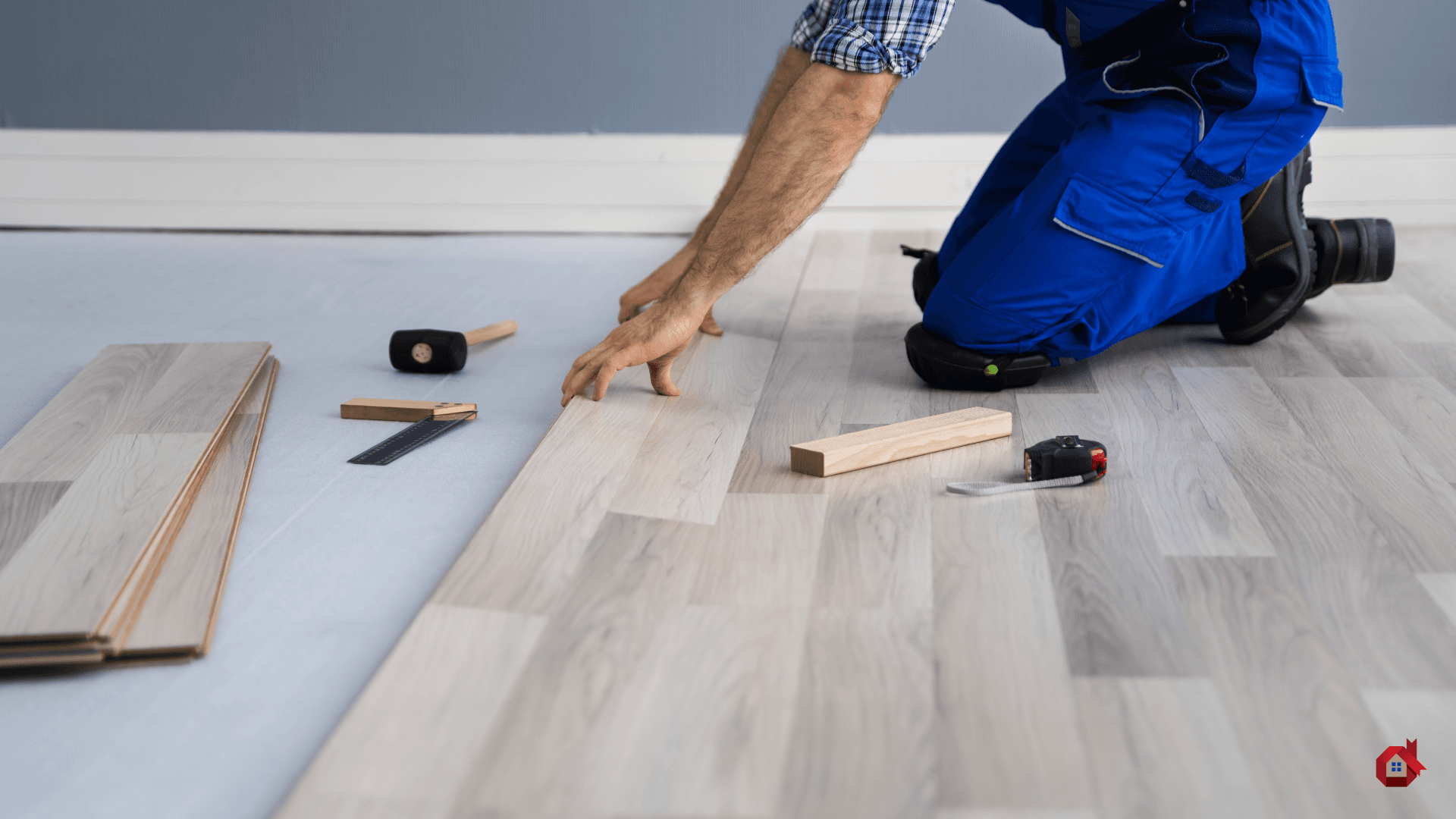 contractor redoing the floor&nbsp;