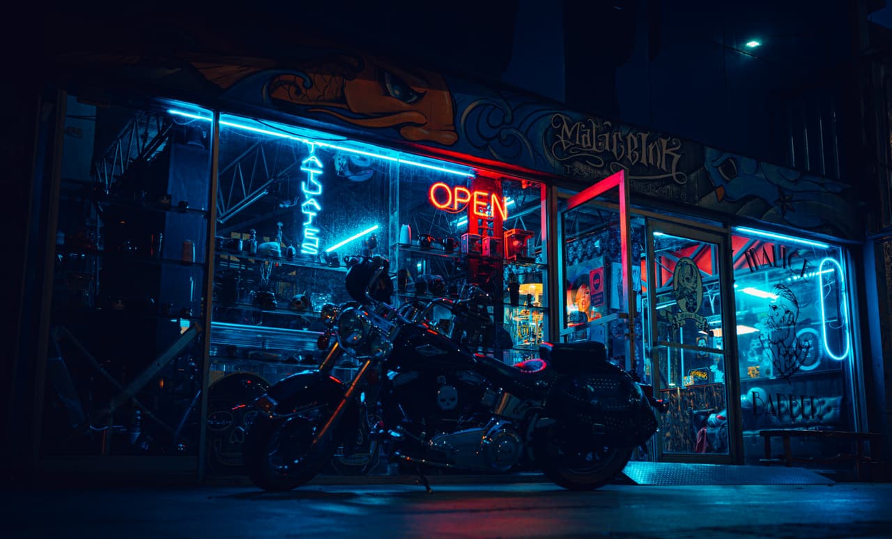 Neon signs business