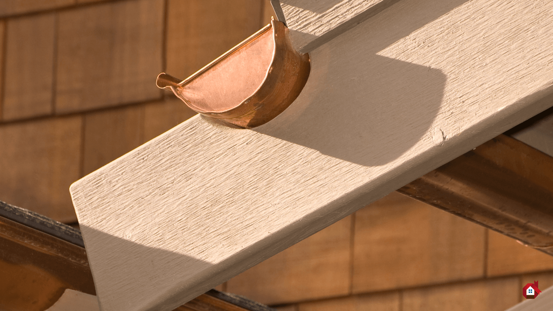 copper gutter 