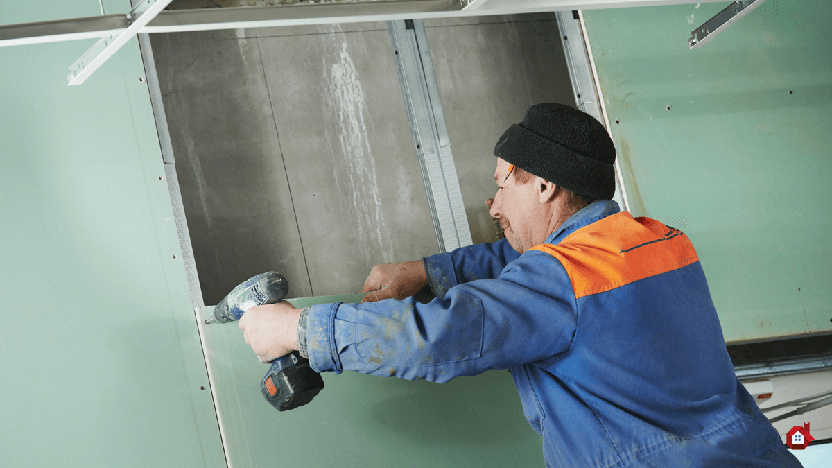 installation of gypsum board