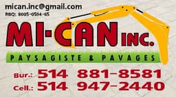 Paysagiste et Pavage Mi-Can Inc