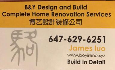 BoY Reno - B & Y Renovators