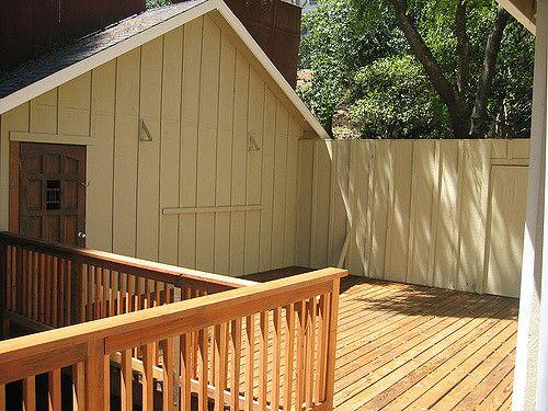 Wood deck and shed_8 Renovation Projects That Will Transform Your Old Home