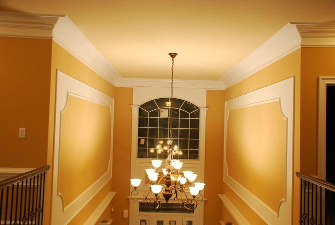 Crown moldings living room_RenoQuotes.com