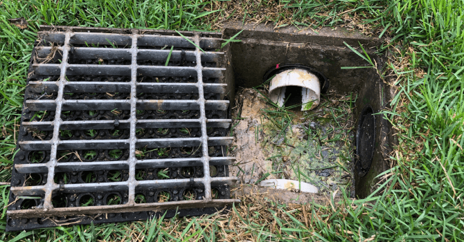 Installing a French drain