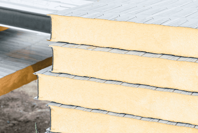 insulation panel for concrete slab