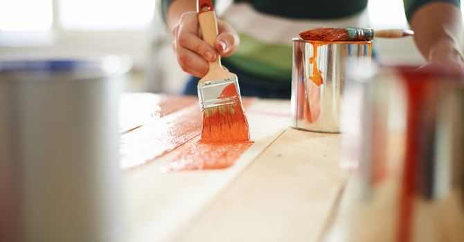 The best paint for wooden furniture.