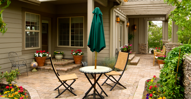 benefits of a paved patio