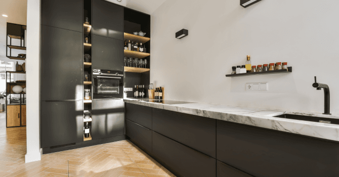 contemporary kitchen