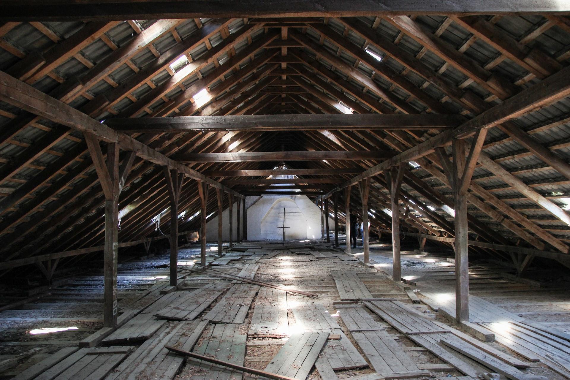 Attic mould removal and remediation 