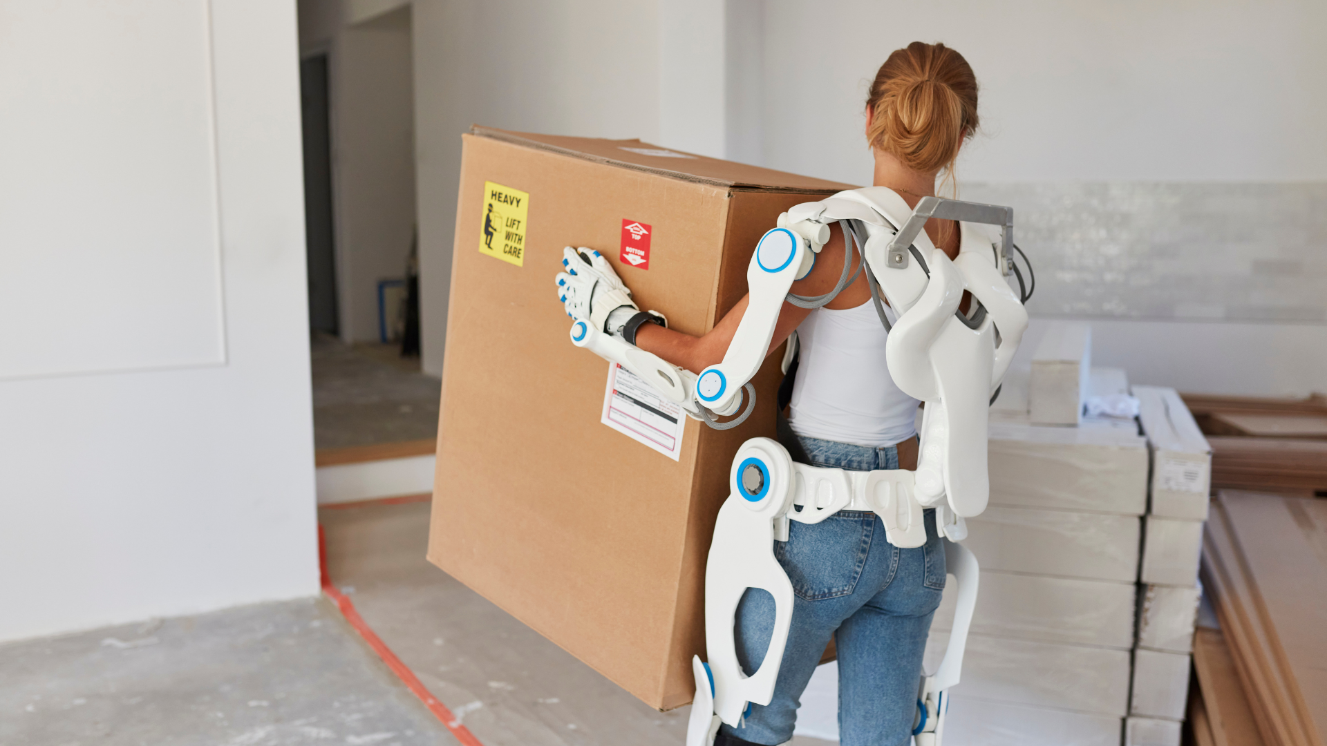 Exoskeletons on Worksites Select an Image