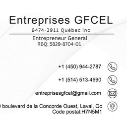 9474-3911 quebec inc (entreprises GFCEL inc)