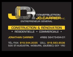 Construction Jo. Carrier inc