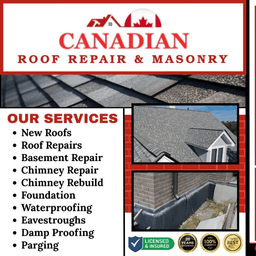 Canadian roof repairs & masonary