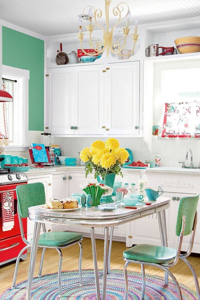 retro accessories_Vintage Kitchen: How to Play Up a Retro Decor