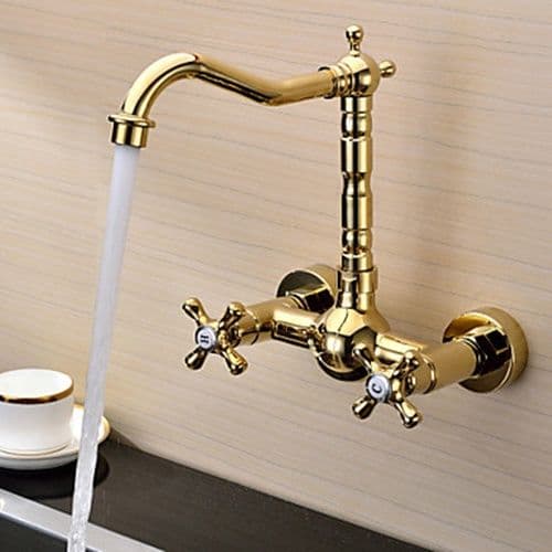Wall mounted faucet_8 Different Faucet Models for Kitchen Sinks  