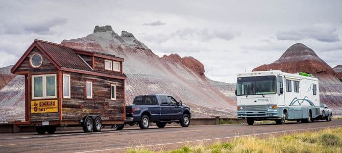 truck carrying a tiny home_Building a Tiny House: Permits and Municipal Regulations
