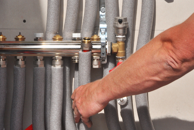 examples of hot water heating systems