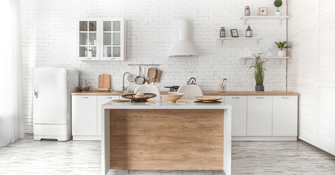 Scandinavian-inspired kitchen design