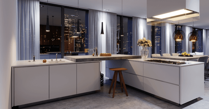 Contemporary kitchens with luxury designs