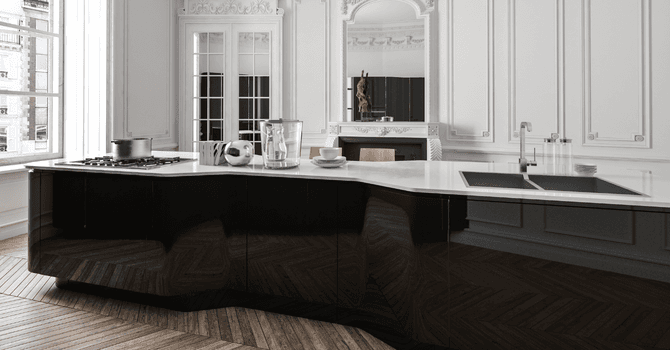 Custom-built kitchen