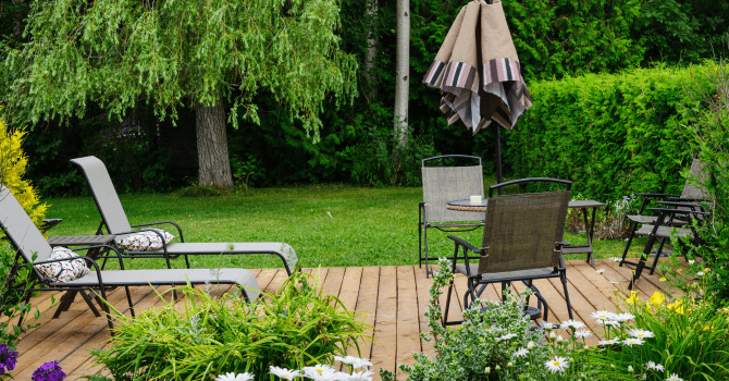 a privacy screen for your deck or patio
