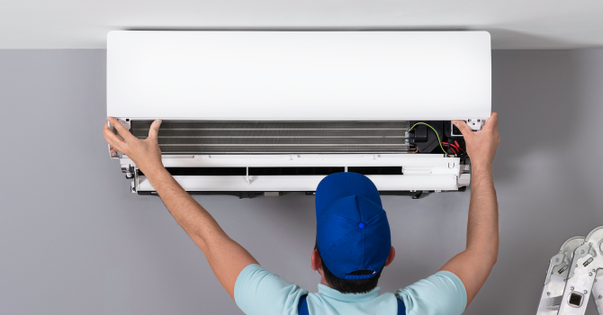 wall-mounted and central heat pump financial plans