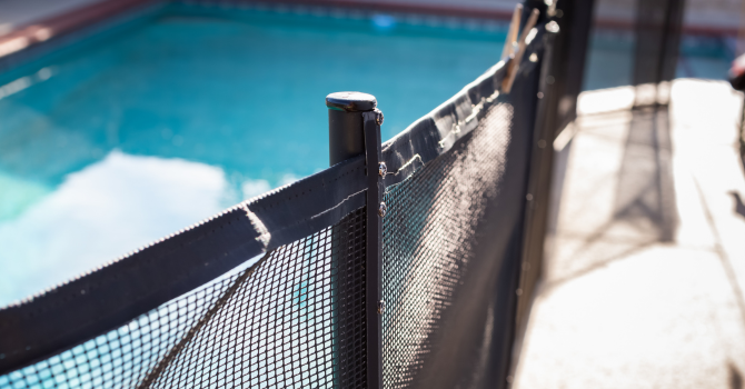 pool safety removable fence