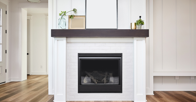 eco-friendly indoor fireplace