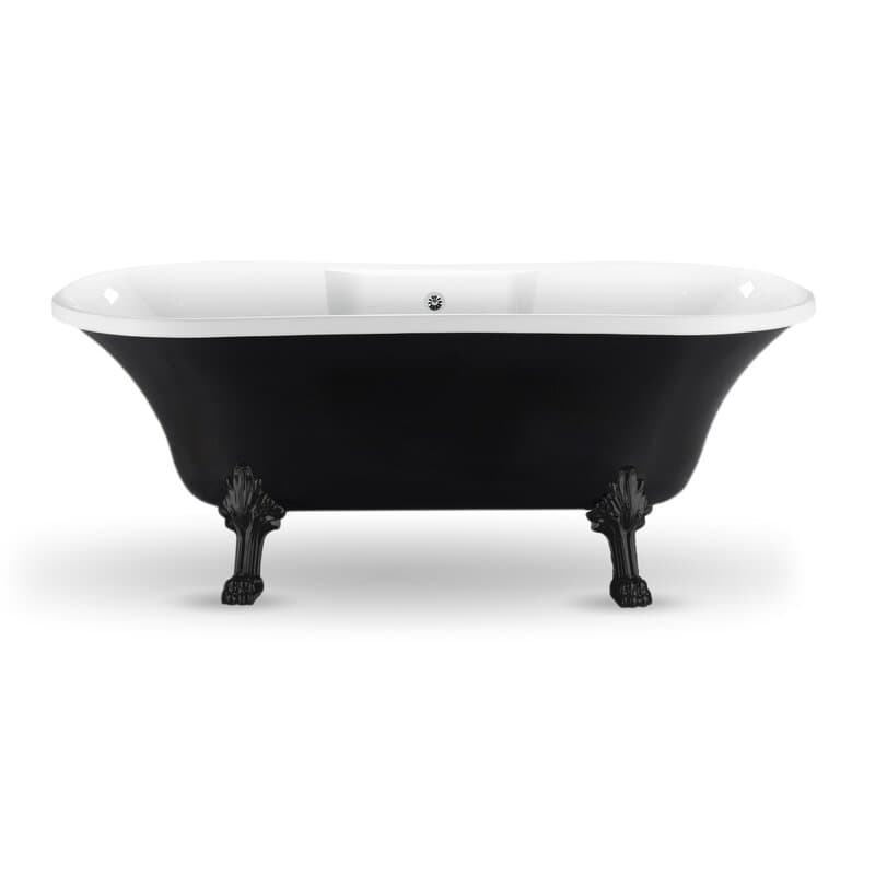 black clawfoot tub_10 Bathtub Models