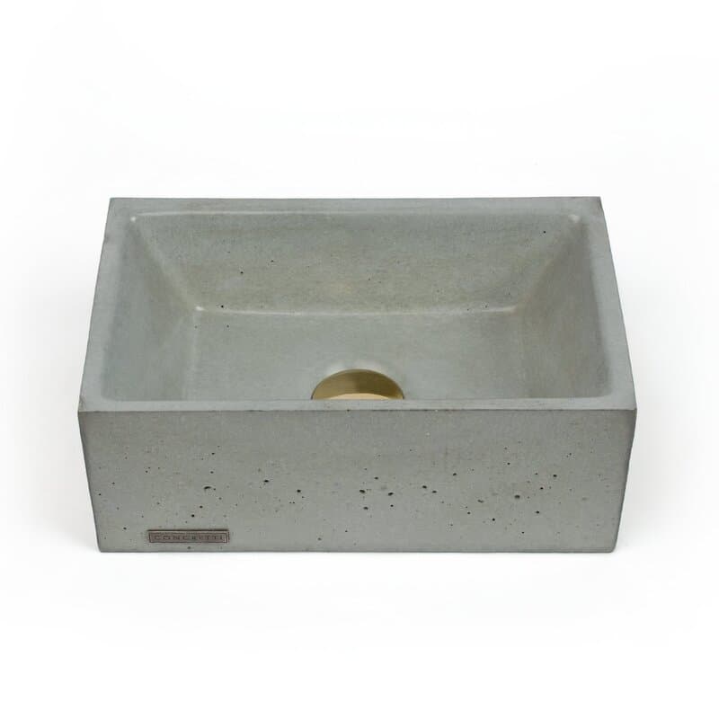 concrete sink_Reno inspiration: 10 examples of bathroom sinks_Reno Quotes