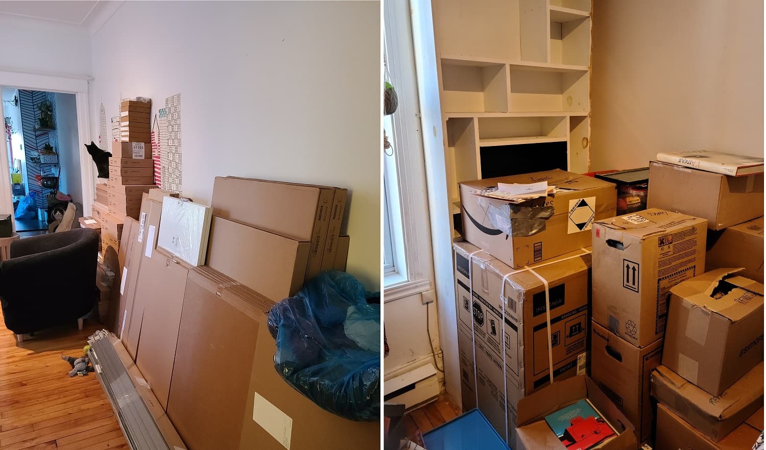 Preparing to move out!