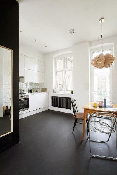 kitchen matte black floor paint_All About Floor Paint