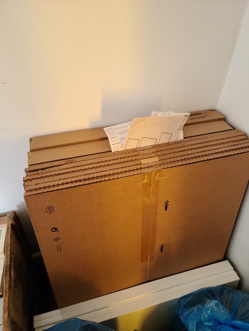 A part of the IKEA delivery
