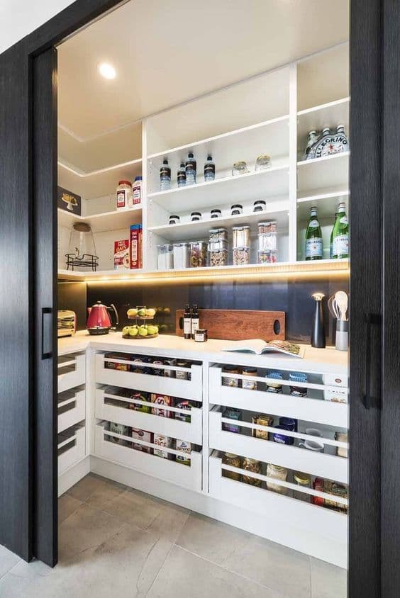 Garde-manger porte coulissante_sliding door pantry