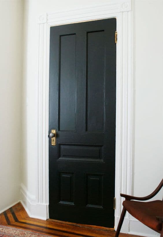Black door