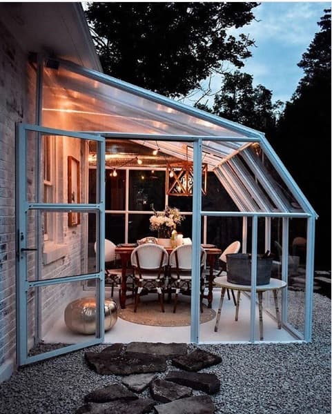 glass extension for outdoor_Magnificent Solariums: 10 examples