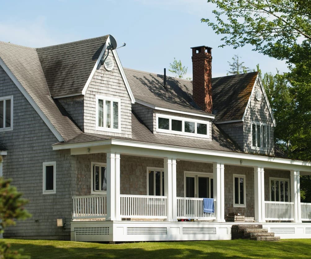 house with dormer-like gable