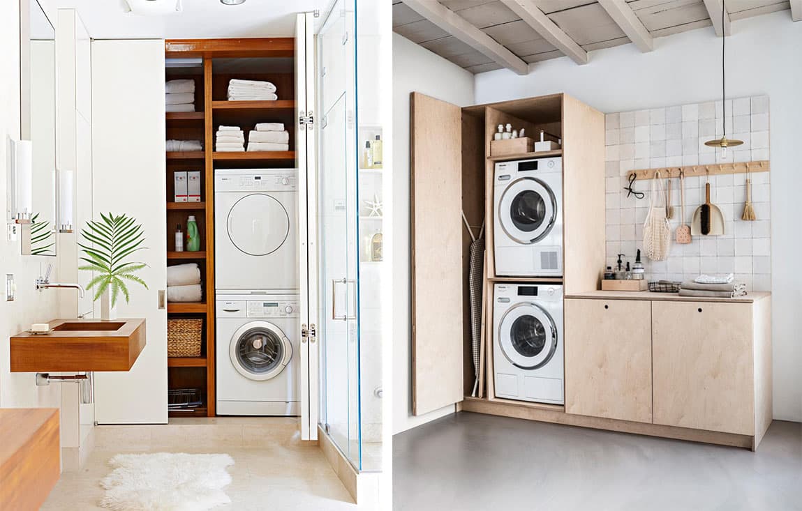 hidden-laundry-room_10 Examples of Practical Interior Storage Spaces