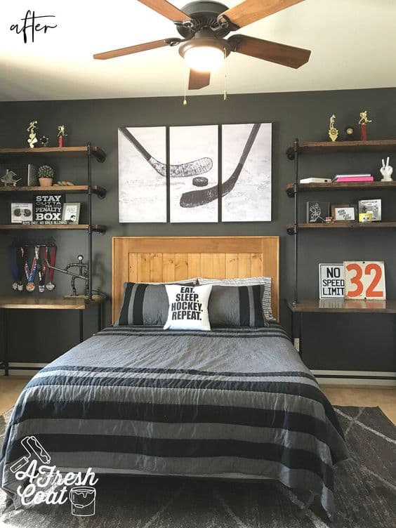 teen bedroom for boys