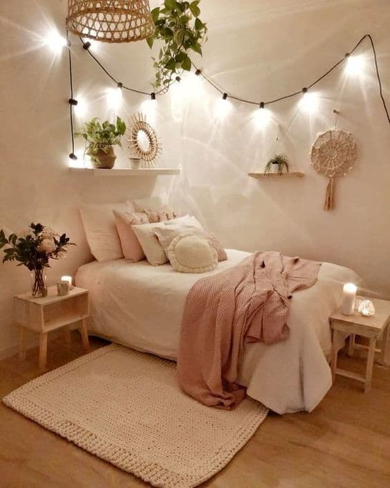 bright teen bedroom