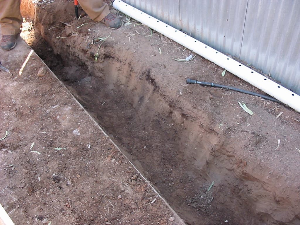 Excavation of foundation drain_French drain: what are the current standards_renoQuotes