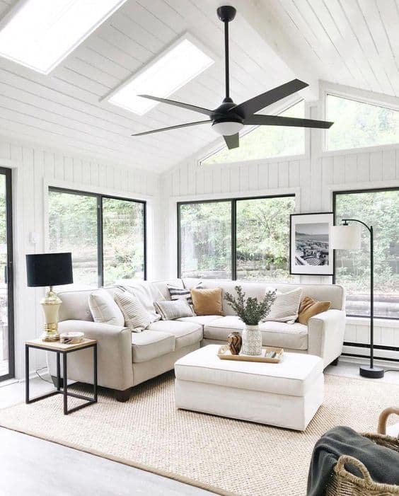window in white living room_Renovation inspiration: 9 living room window ideas