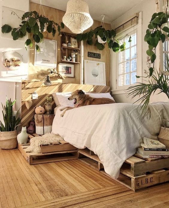 boho bedroom for apartment