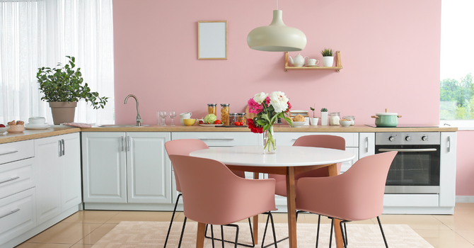kitchen makeover: focus on repainting the walls